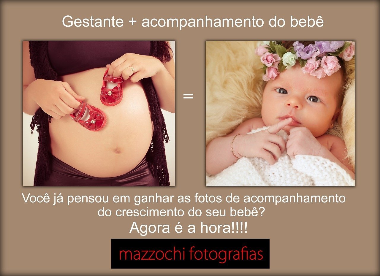 Gestante + acompanhamento mensal do bebê